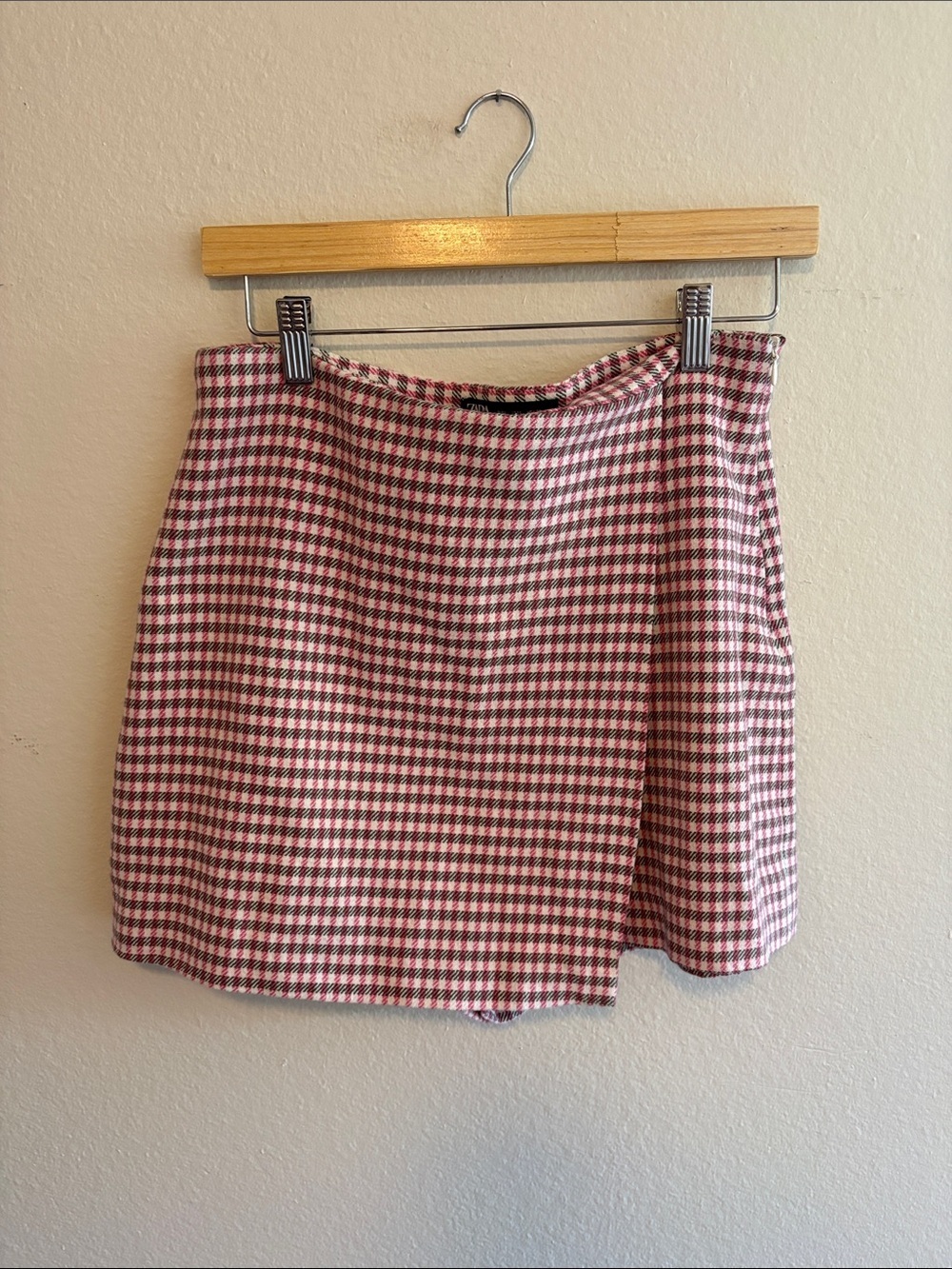 Zara Plaid Skort